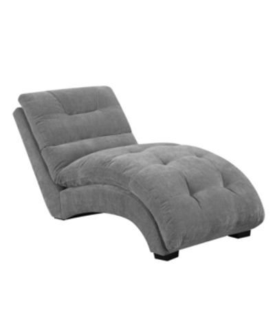 Shop Picket House Furnishings Paulson Chaise Lounge In Gray