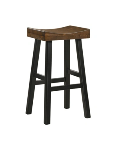 Carolina Classics Colton Bar Stool In Dark Brown