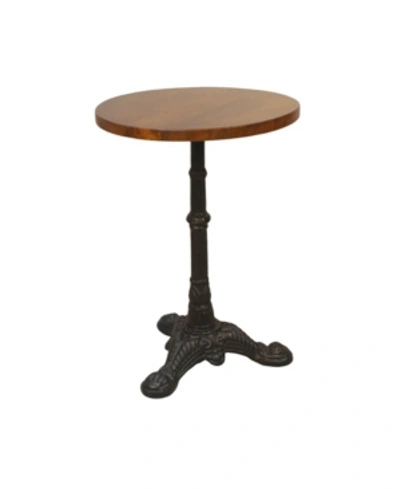 Shop Carolina Classics Asa Accent Table In Medium Brown