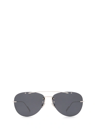 Shop Dior Chroma1f Palladium Sunglasses In 010/2k