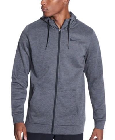 Nike Dri-fit Men's Full-zip Training Hoodie In Grey | ModeSens