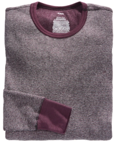 Alfani men's thermal hot sale shirt