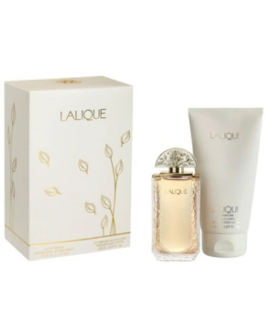 Shop Lalique De  Fall 16 Set Eau De Perfume 1.69 Oz./50 ml + Body Lotion 5.07 Oz./150 ml In No Color