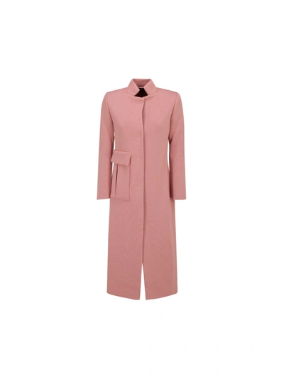 Shop Ella Coat In Rosa