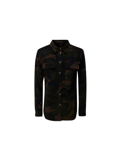 Shop Ella Shirt In Camouflage