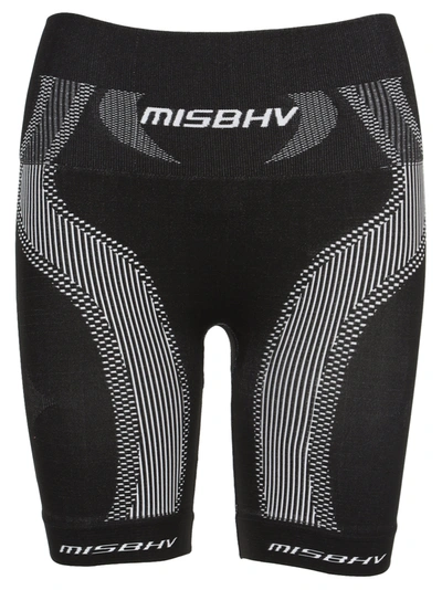 Shop Misbhv Sport Active Classic Shorts In Black White