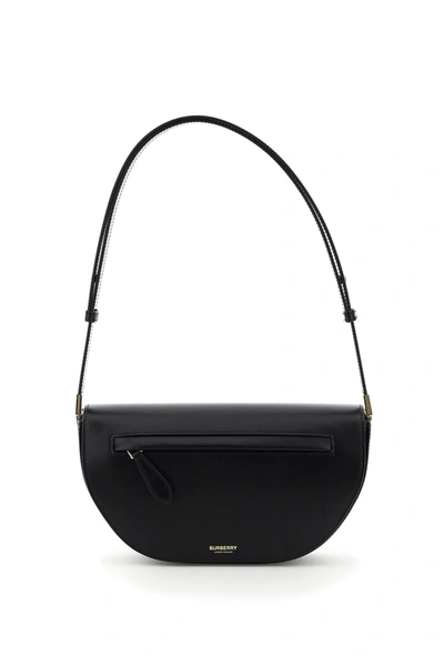 Shop Burberry Olympia Small Shoulder Bag In Black (black)