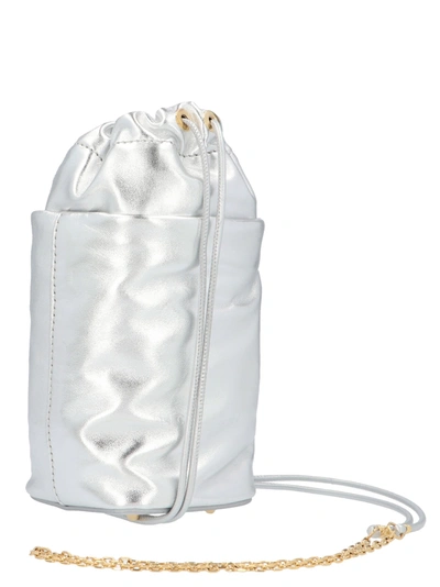 Shop Nico Giani Micro Adenia Bag In Silver