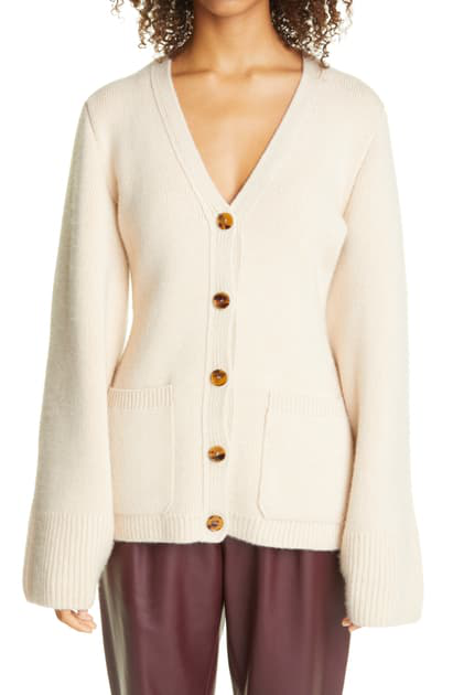 khaite polo sweater
