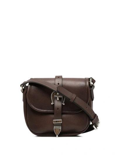 Shop Golden Goose Rodeo Crossbody Bag In Brown