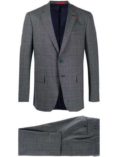 ISAIA SLIM-FIT CHECKED SUIT 