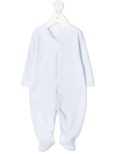 Shop Marie-chantal Angel Wings Babygrow In Blue