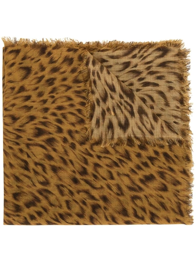 豹纹围巾
