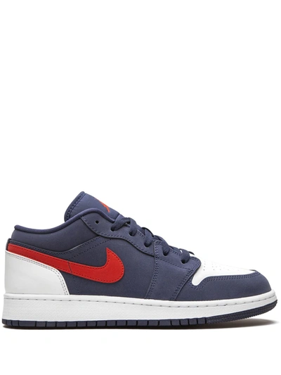 Shop Nike Air Jordan 1 Low Se "usa" Sneakers In White