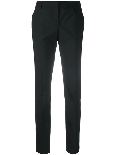 Shop Tonello Skinny Trousers In Black