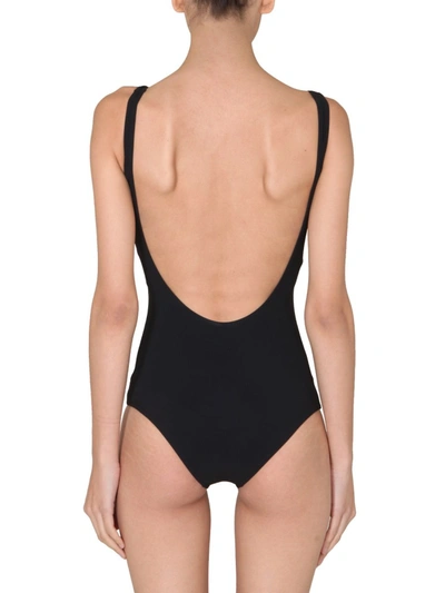 Shop Off-white Swimsuit In Black