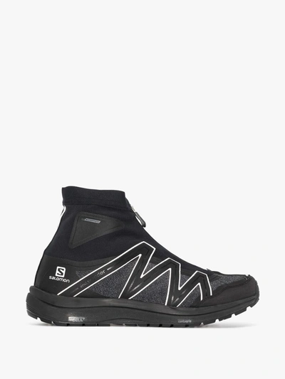 Shop And Wander X Salomon S/lab Reflective Sneakers In Black