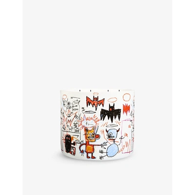 Shop Ligne Blanche Jean-michel Basquiat Large Porcelain Candle 1500g