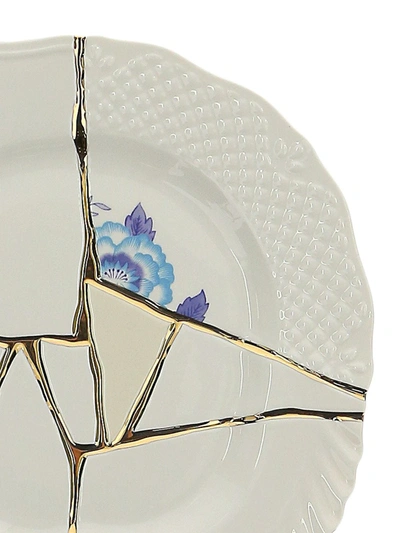 Shop Seletti Crack Detail Plate In White