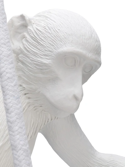 Seletti Monkey Lamp In White