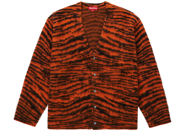 manhattan brand acrylic and mohair cardigan