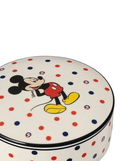Shop Gucci Mickey Mouse Trinket Box In White