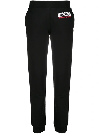Shop Moschino Under Where? Lounge Pants In Black