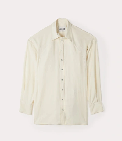Shop Vivienne Westwood Football Shirt Natural In Nude