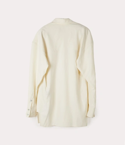 Shop Vivienne Westwood Football Shirt Natural In Nude