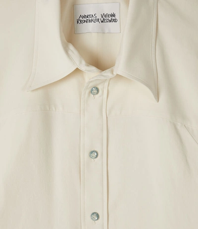 Shop Vivienne Westwood Football Shirt Natural In Nude