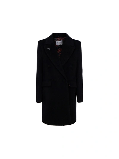 Shop Paltò Coat In Ner