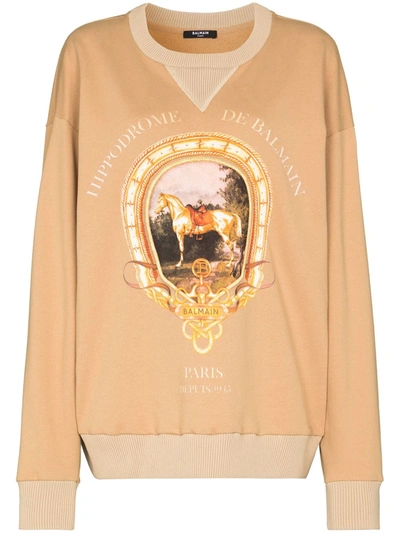 HIPPODROME HERITAGE COTTON SWEATSHIRT