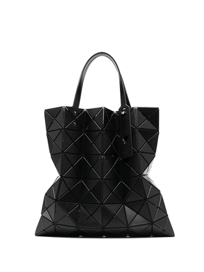 Shop Issey Miyake Lucent Tote Bag In Black