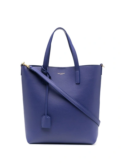 Shop Saint Laurent Small Solferino Satchel Crossbody Bag In Blue
