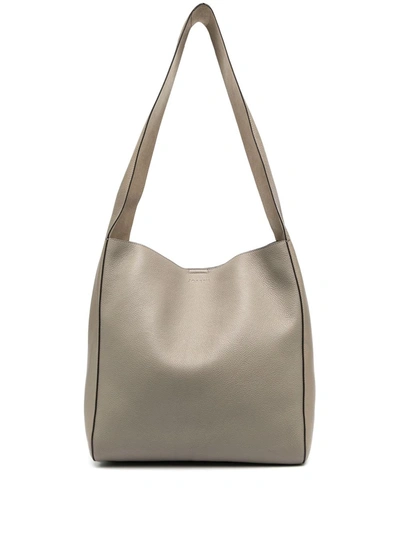 Shop Joseph Slouch Xl Shoulder Bag In Grey