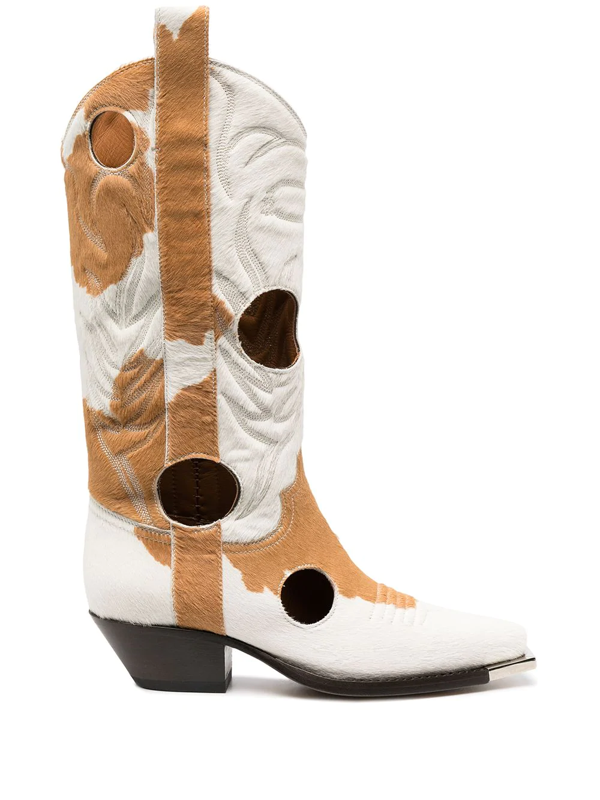 off white cowboy boots