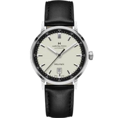 Hamilton American Classic Intra-matic Automatic Watch H38425720 In Beige