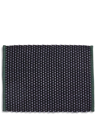 Shop Hay Door Woven Mat In Black