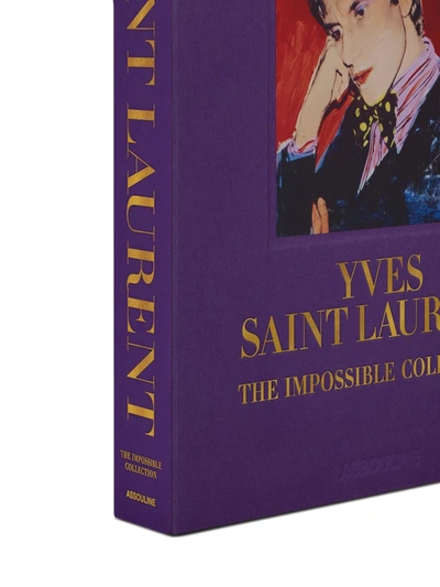 Shop Assouline Yves Saint-laurent: The Impossible Collection In Purple