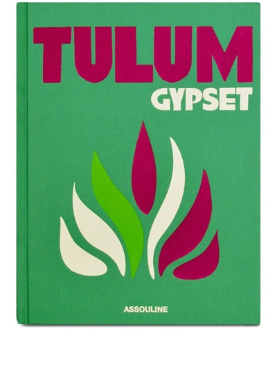 Shop Assouline Tulum Gypset Book In Green