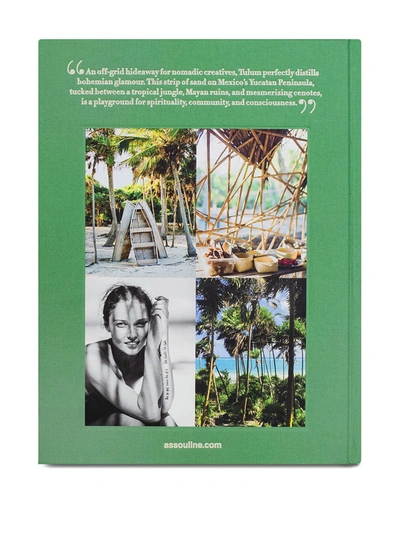 Shop Assouline Tulum Gypset Book In Green