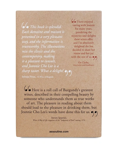 Assouline The 100: Burgundy Exceptional Wines To Build A Dream Cellar In Neutrals
