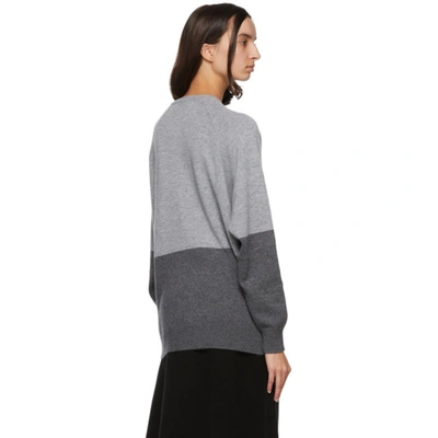 Shop Givenchy Grey Cashmere 4g Sweater In 020 Grey