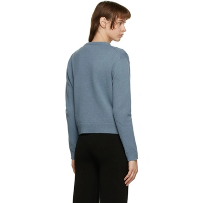 MAISON KITSUNÉ MAISON KITSUNE BLUE FOX HEAD SWEATER 