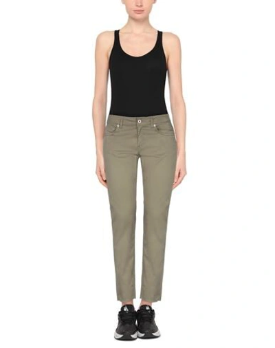 Dondup Pants In Green