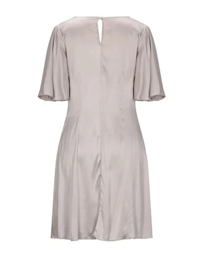 Shop L'autre Chose L' Autre Chose Woman Mini Dress Light Grey Size 8 Polyethylene, Elastane