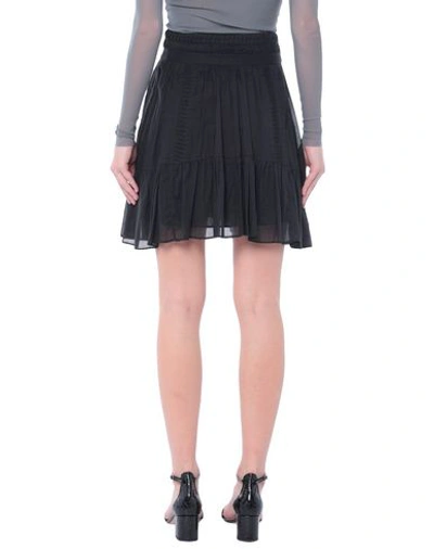 Shop Isabel Marant Étoile Mini Skirt In Black