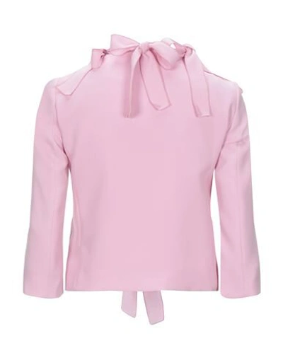 Shop Boutique Moschino Suit Jackets In Pink