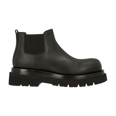 Shop Bottega Veneta Low Top Boots In Black