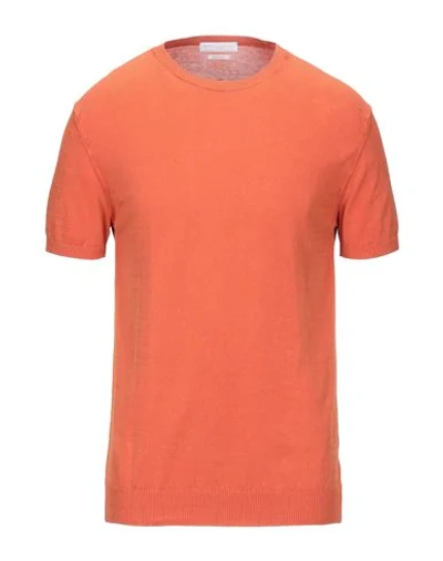 Shop Daniele Fiesoli Sweaters In Orange